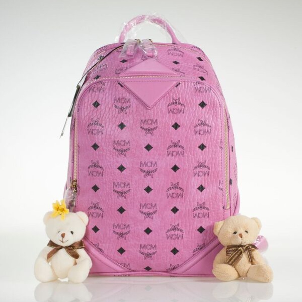 New!!! MCM Duke Visetos Backpack (Small)